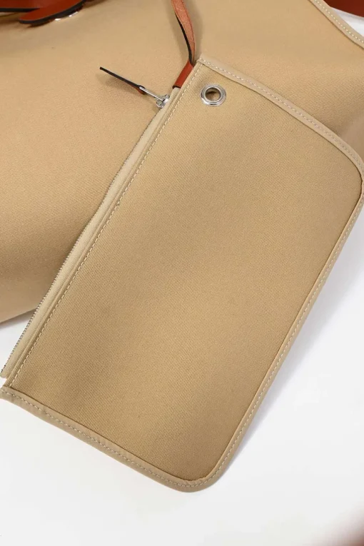 Trench Toile and Vache Hunter leather Herbag Zip 31 bag with palladium-plated hardware