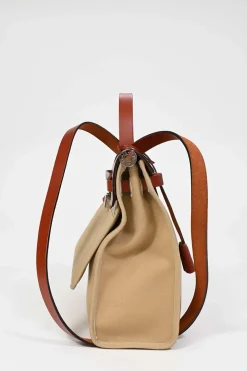 Trench Toile and Vache Hunter leather Herbag Zip 31 bag with palladium-plated hardware
