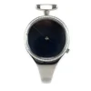 Vivianna 27mm Silver Quartz Bangle Watch With Mirror Dial And Round Cut Diamond Bezel