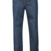 Washed indigo denim low-rise zip-ankle bow leg stove pipe jeans with rear cargo pockets