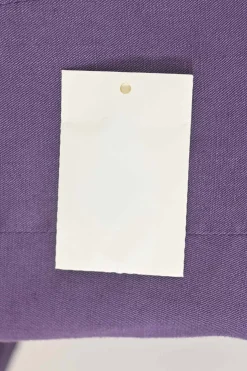 Washed purple linen-blend single breasted notch lapel Neapolitan-style soft tailored jacket