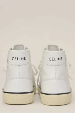White leather and rubber AS-02 mid-low Alan lace-up sneakers