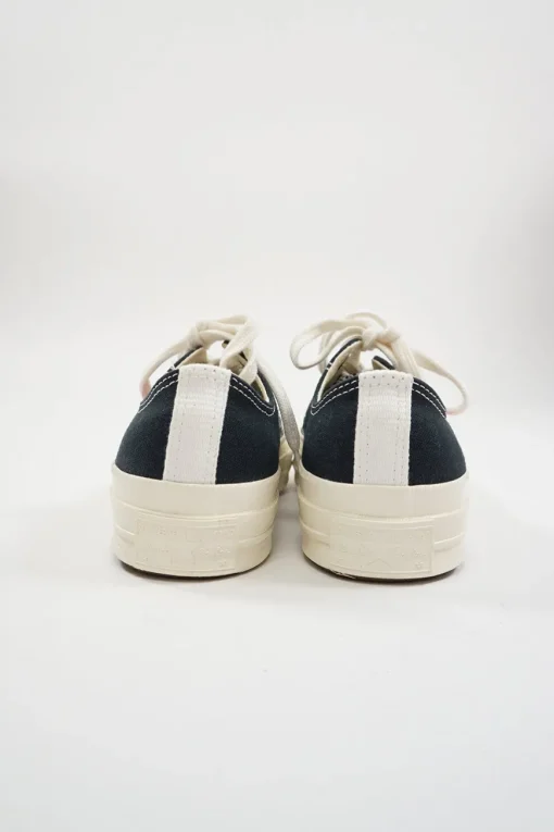 X Converse black canvas and rubber Chuck Taylor low top All Star 70 sneakers