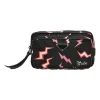 x Frankenstein black and pink re-nylon thunder novelty print belt bag