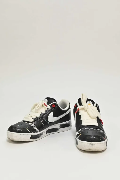 x G-Dragon Peaceminusone bi-colour leather and rubber Para-noise Air Force 1 low