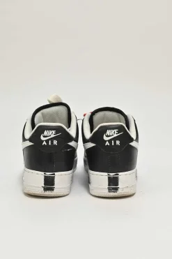 x G-Dragon Peaceminusone bi-colour leather and rubber Para-noise Air Force 1 low