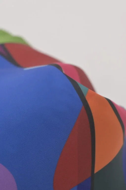 x Kaws Multi-coloured abstract print nylon canvas shopper tote