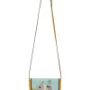 x Ken Price yellow leather La Palme Heel convertible shoulder bag with adjustable strap