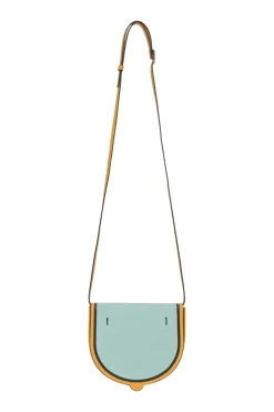 x Ken Price yellow leather La Palme Heel convertible shoulder bag with adjustable strap