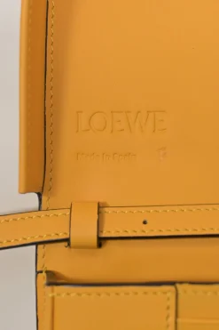 x Ken Price yellow leather La Palme Heel convertible shoulder bag with adjustable strap