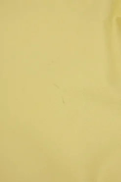 Yellow cotton-blend low-rise straight-leg tailored trousers