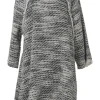 Black fringe cotton-blend Emany bouclé tweed cropped sleeve shift dress