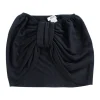 Black moschino cheap and chic off-shoulder knitted top with big bow