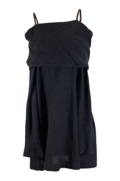 Black Wool Dress
