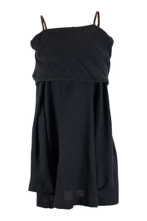 Black Wool Dress