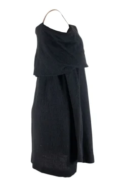 Black Wool Dress
