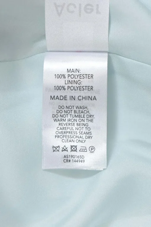 Blue polyester balloon sleeve bustier midi dress