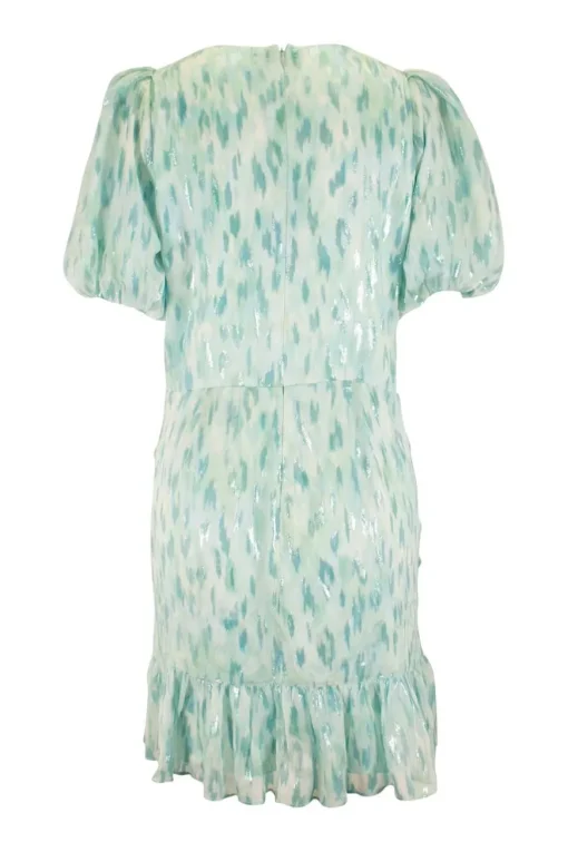 Blue Silk Dress