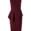 Burgundy Dress