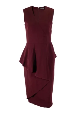 Burgundy Dress