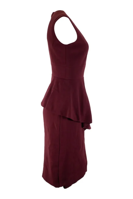 Burgundy Dress