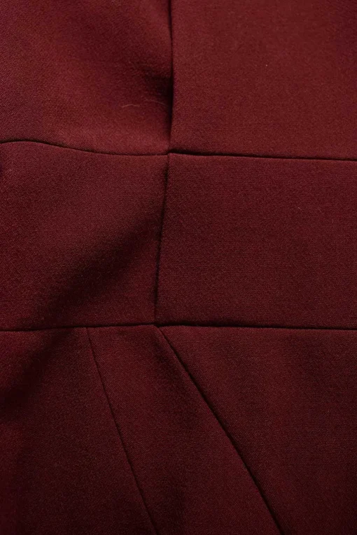 Burgundy Dress