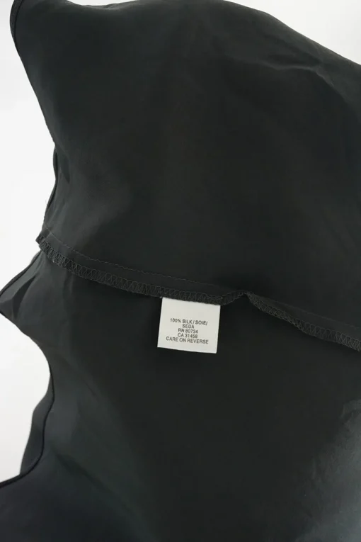 Charcoal embellished bias-cut silk bustier skater dress with scooped criss-cross strap back