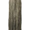 Collection metallic gold polyester knit Isla Laminat plissé maxi skirt