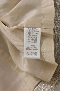 Copper embellished polyester-blend bouclé tweed square-neck sheath dress