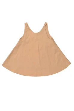 Coral swing tank top with scoop neckline
