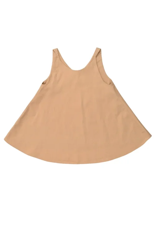 Coral swing tank top with scoop neckline
