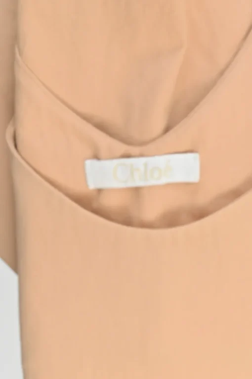Coral swing tank top with scoop neckline