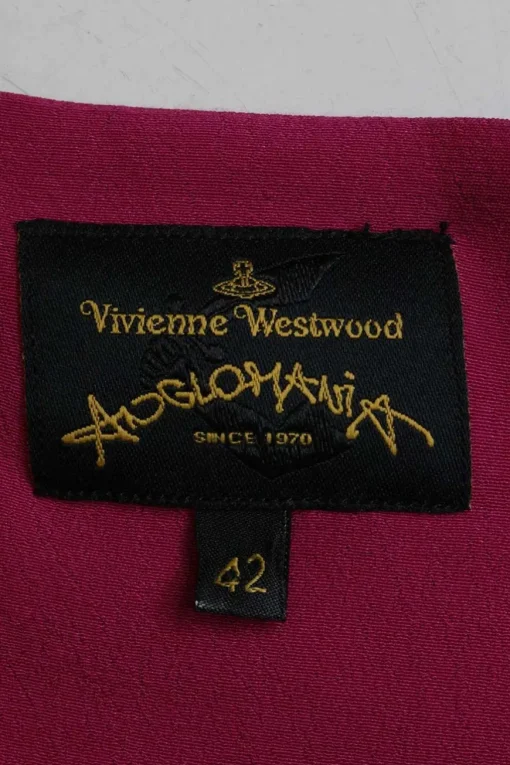 Fuchsia draped viscose-blend pullover cowl bateau Vian dress