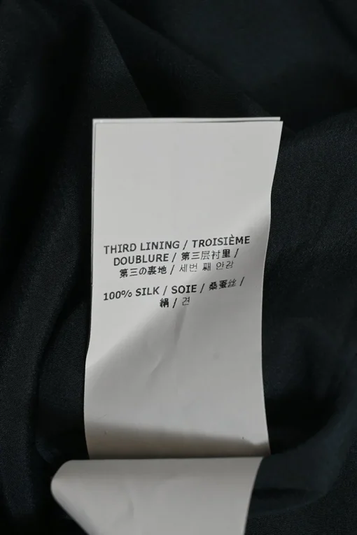 Green viscose-blend mixed-media strapless popover sheath dress
