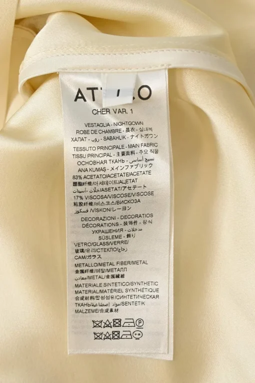 Ivory bias-cut embellished viscose-blend plunge neck empire-waist maxi dress featuring metallic bead broderie motif