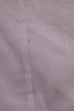 Lilac bias-cut cotton-silk blend empire-waist racerback Kitou slip dress with gathered skirt