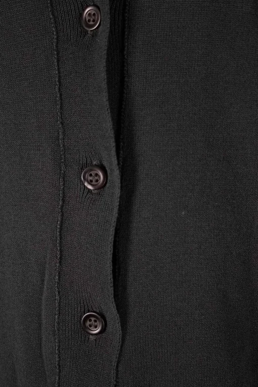 Lutz Hulle grey cardigan with cut on shoulders