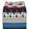 Multi-colour mixed-media Sable Rabbit print pull-on pencil skirt