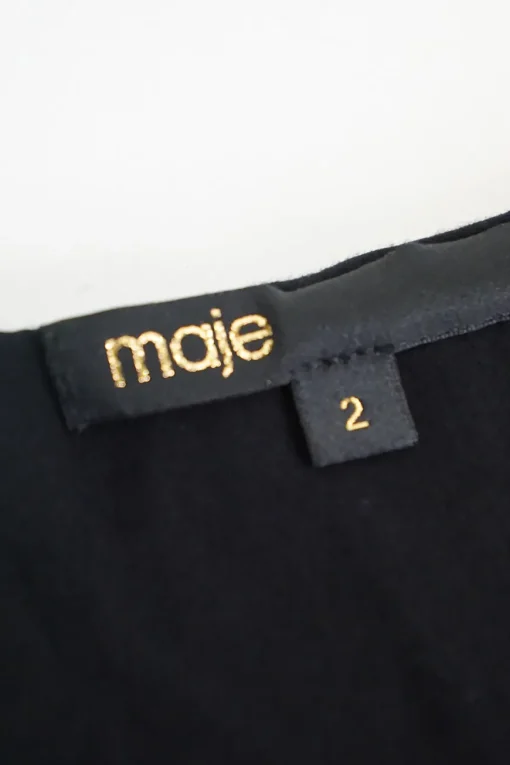 Navy paneled viscose-polyamide blend satin slit slip dress with velvet bodice
