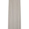 Oatmeal viscose-blend rib pull-on maxi skirt with elasticated waistband