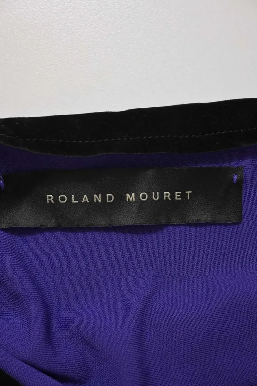 Purple viscose-blend convertible Eugene top
