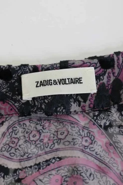 Purple viscose-blend devoré velvet leopard print wrap effect tiered mini dress