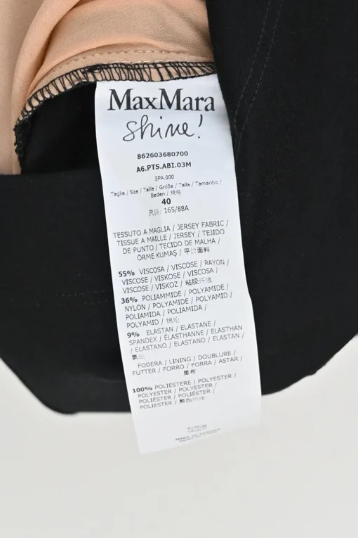 Shine black and blush layered viscose satin and guipure lace sleeveless sheath dress