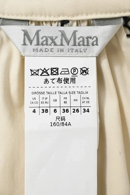Two-tone embroidered cotton twill band collar Rive mini dress