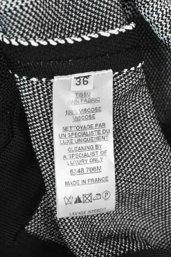 Two-tone viscose leopard print jacquard knit pull-on mini skirt
