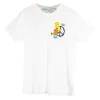 White cotton The Simpsons x Off-White Bart peace sign t-shirt