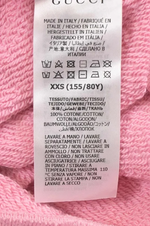 x Crunchyroll pink screen-printed cotton French terry pullover hoodie featuring 'Bananya' motif