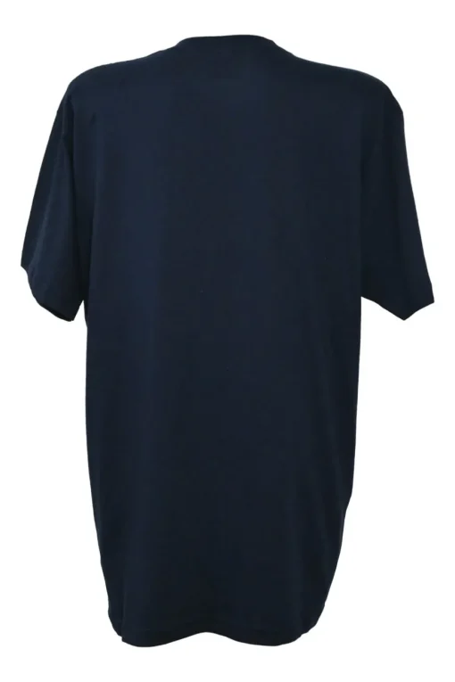 x Gonz Ramm navy screen-printed cotton jersey crewneck pullover T-Shirt featuring butterfly artwork by Mark Gonzales
