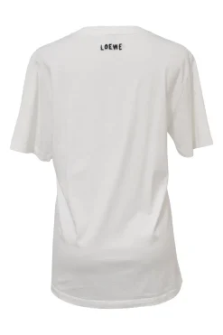 x Joe Brainard white screen-printed cotton jersey knit slogan T-shirt featuring word motif